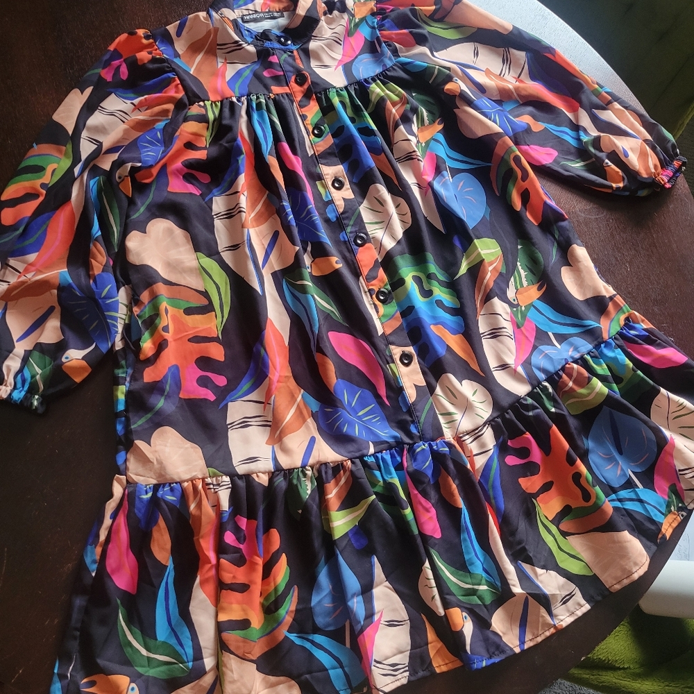 HANIQA print dress
